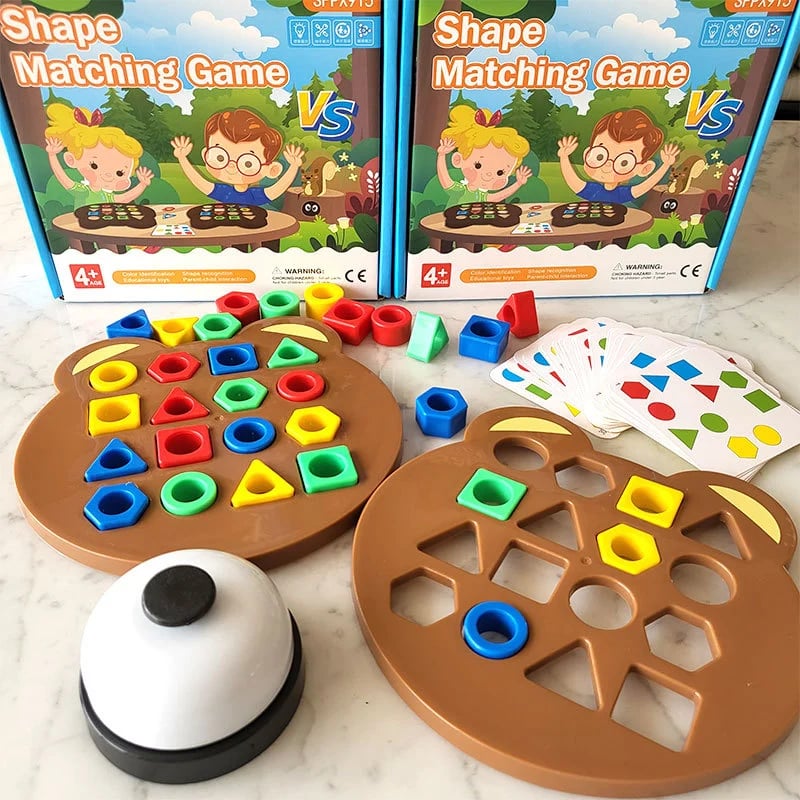 Shape Matching Game - BUY 2 FREE SHIPPING